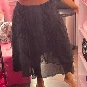 Elegant Black Women's Skirt